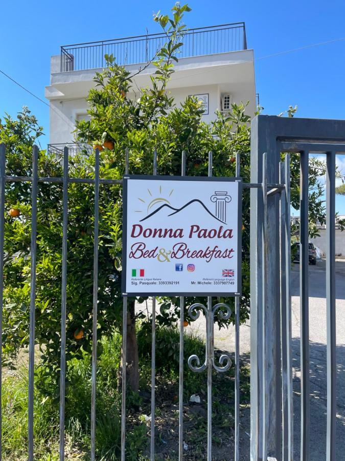 Donna Paola Hotel Pompeji Eksteriør billede
